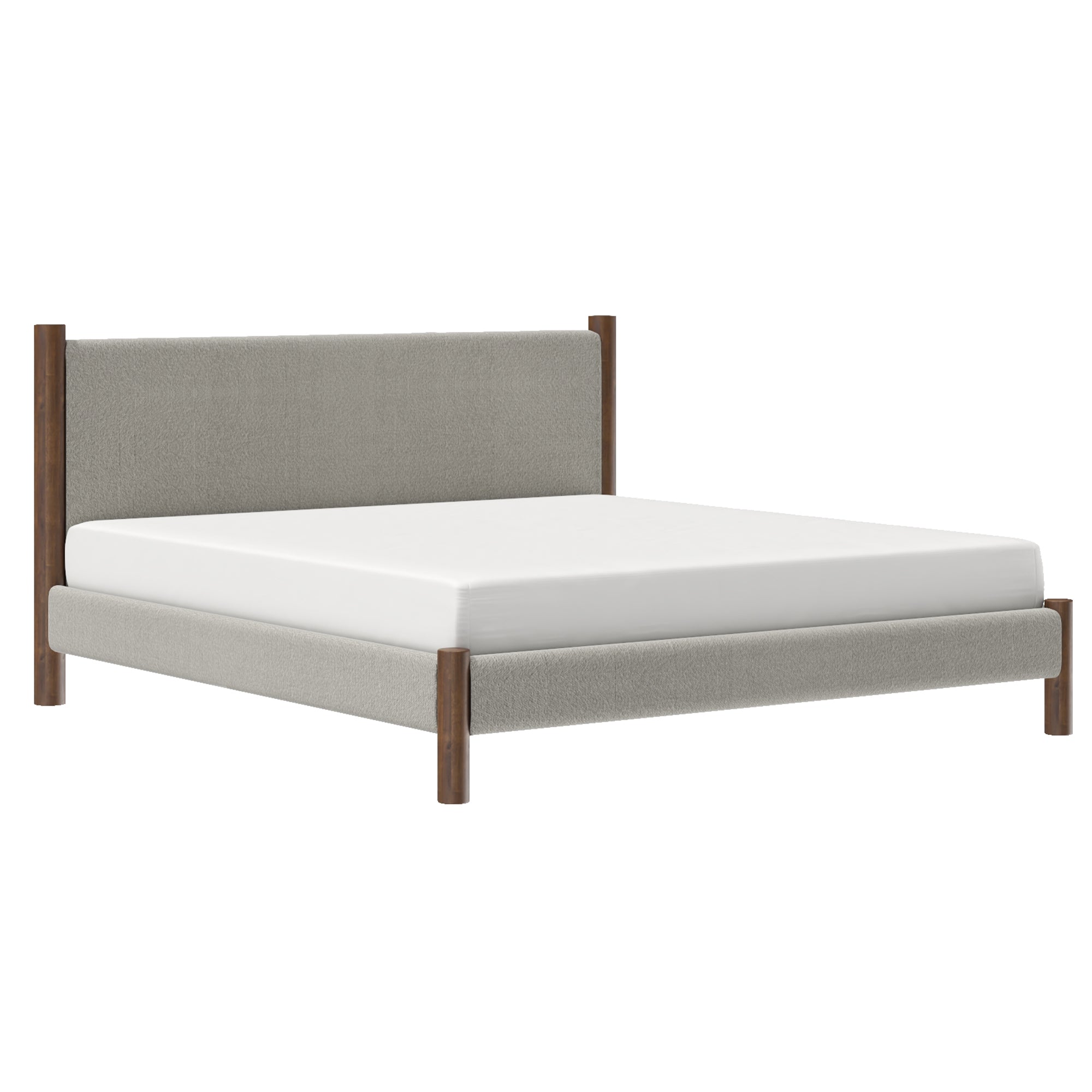 ZORAN-78" PLATFORM BED-MUSHROOM