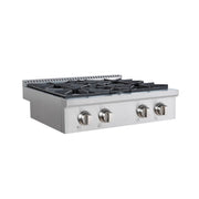 Quebec 30" Rangetop | Silver