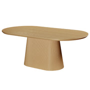 TOVAS-OVAL DINING TABLE-NATURAL