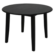 CONRAD-ROUND DINING TABLE-BLACK