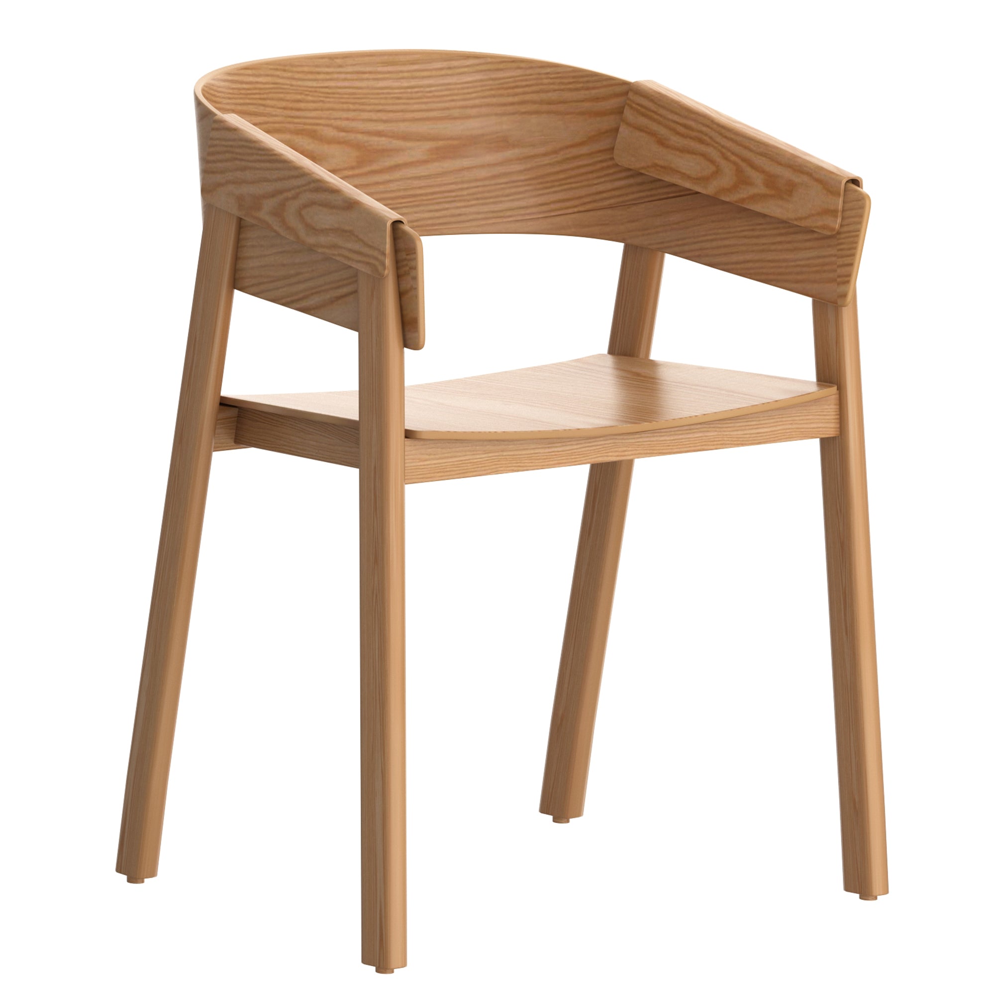 MATEO-KONTRACT CHAIR-NATURAL