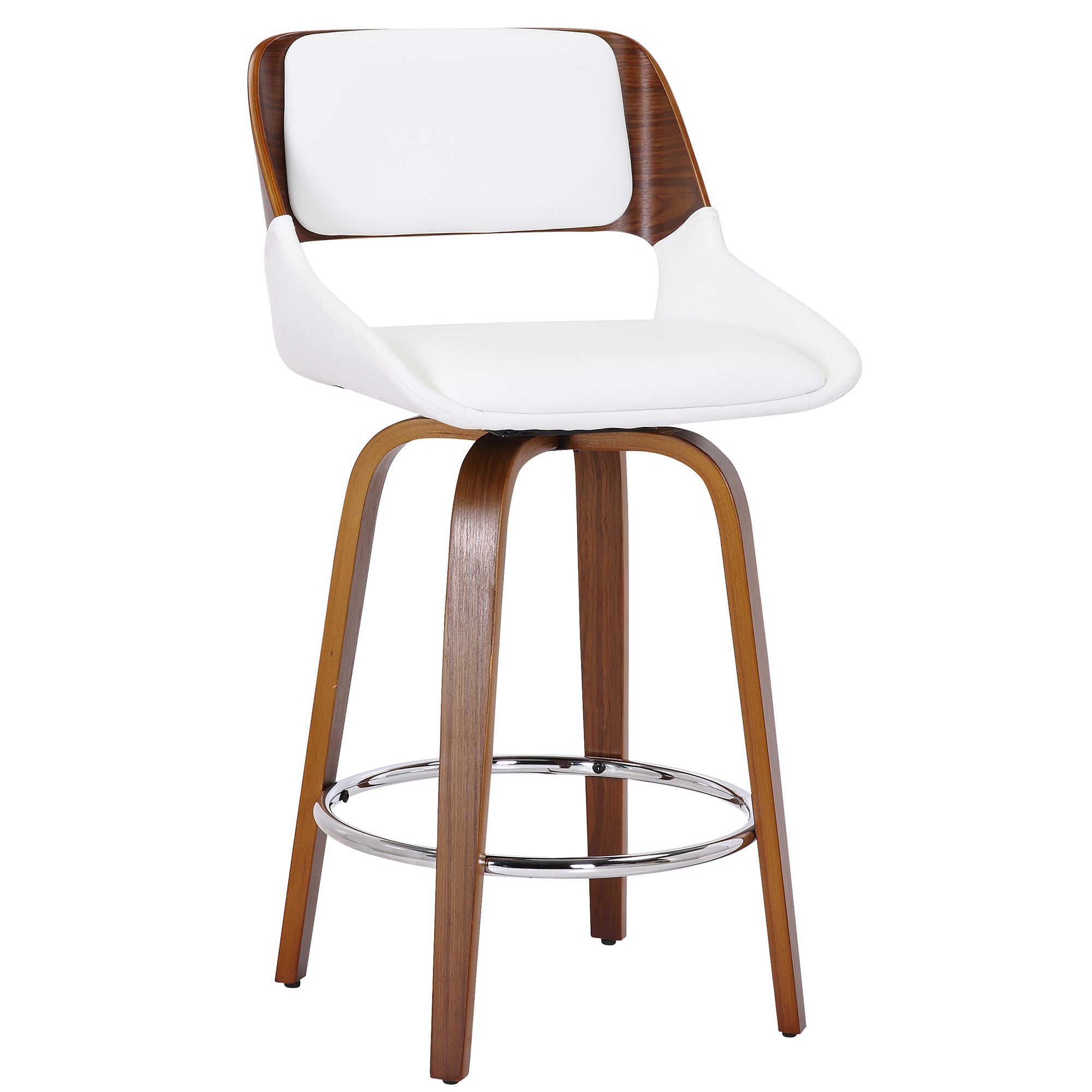 HUDSON-26' COUNTER STOOL PU-WHITE