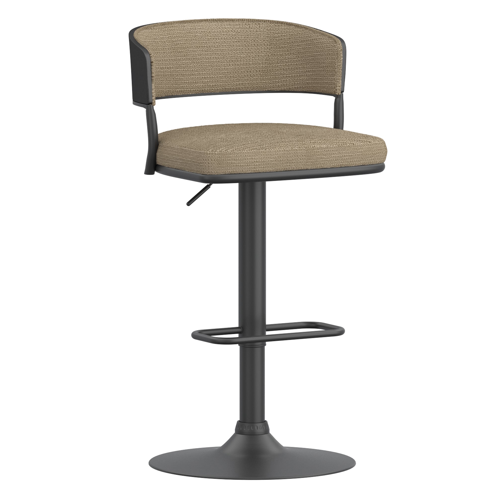 KAZAN-AIR LIFT STOOL-DARK BEIGE