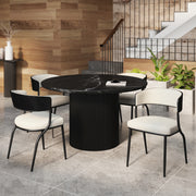 JILSA BLK_KAZAN IV-5PC DINING SET