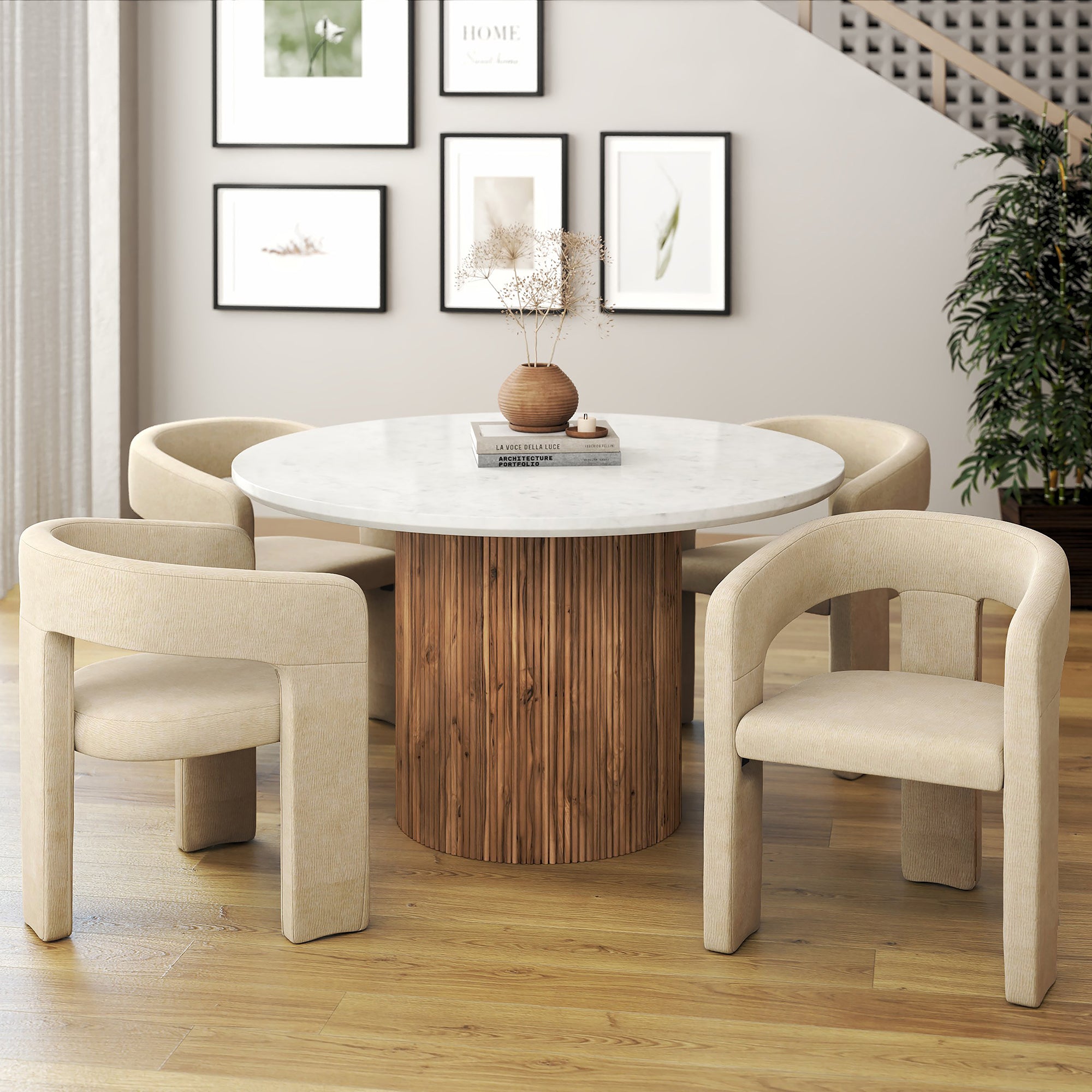 JILSA WAL_AMARA BG-5PC DINING SET
