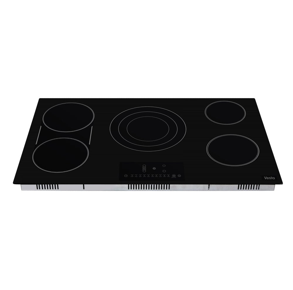 Maine 36" Electric Ceramic Cooktop with Bridge Element