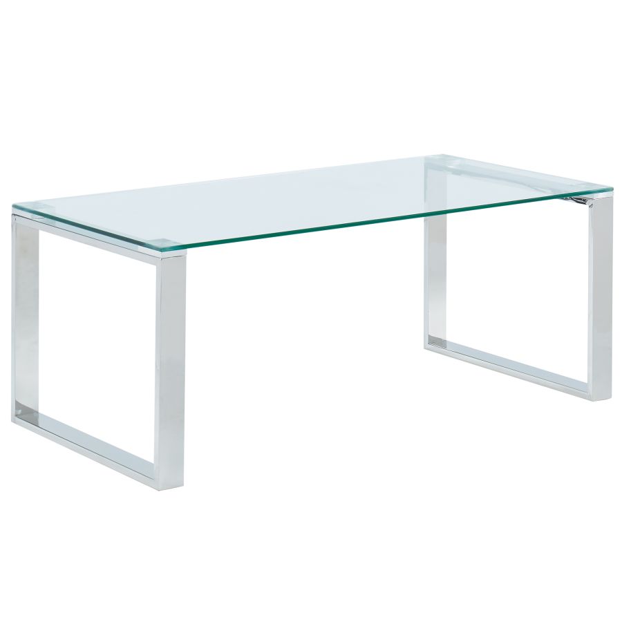 WorldwideWW Zevon Coffee Table in Silver