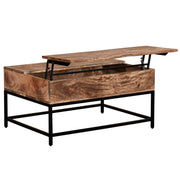 OJAS-LIFT-TOP COFFEE TABLE-NATURAL BURNT