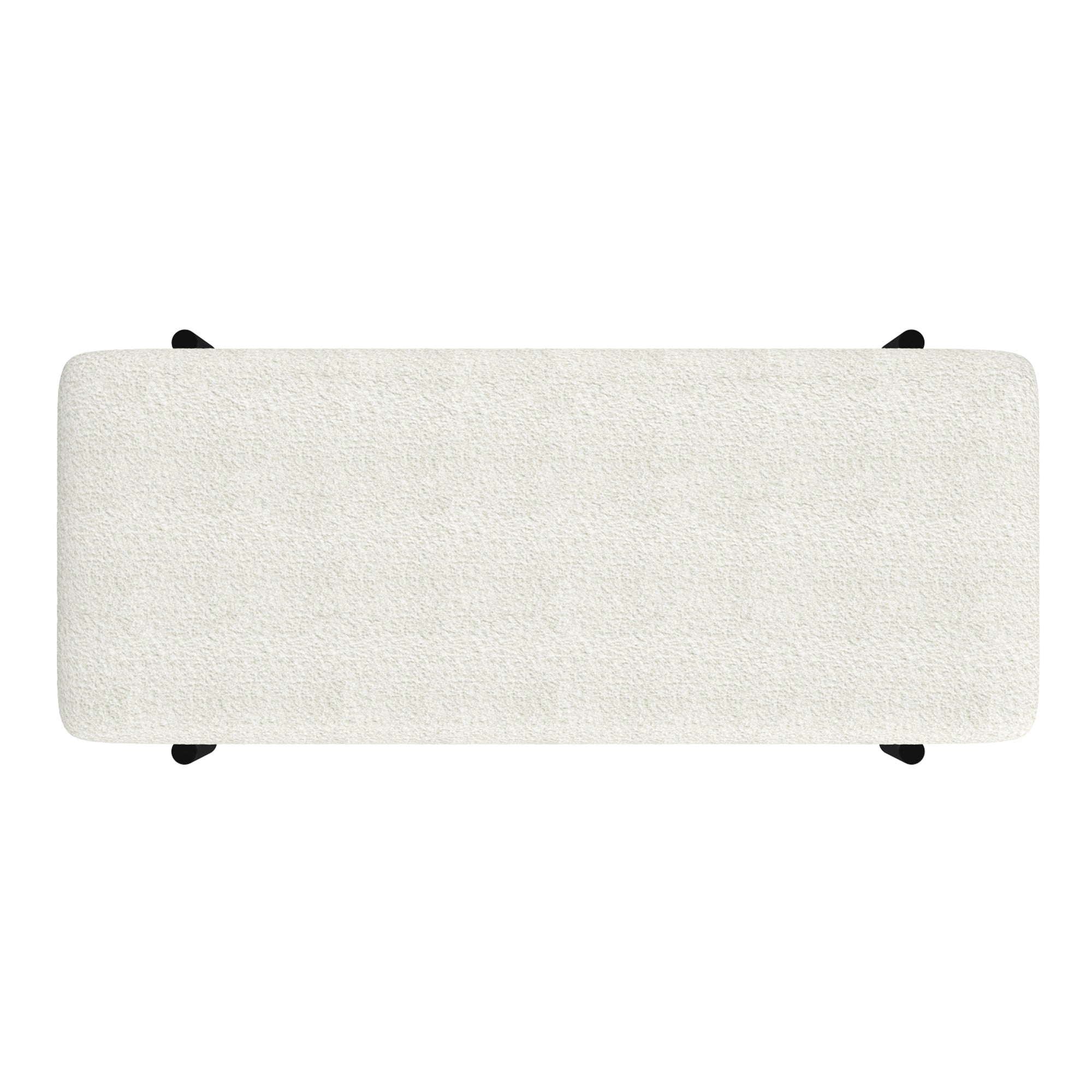 ODELL-STORAGE BENCH-IVORY