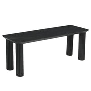 SANGRA-51" BENCH-BLACK