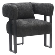 SCARLET-ACCENT CHAIR-CHARCOAL