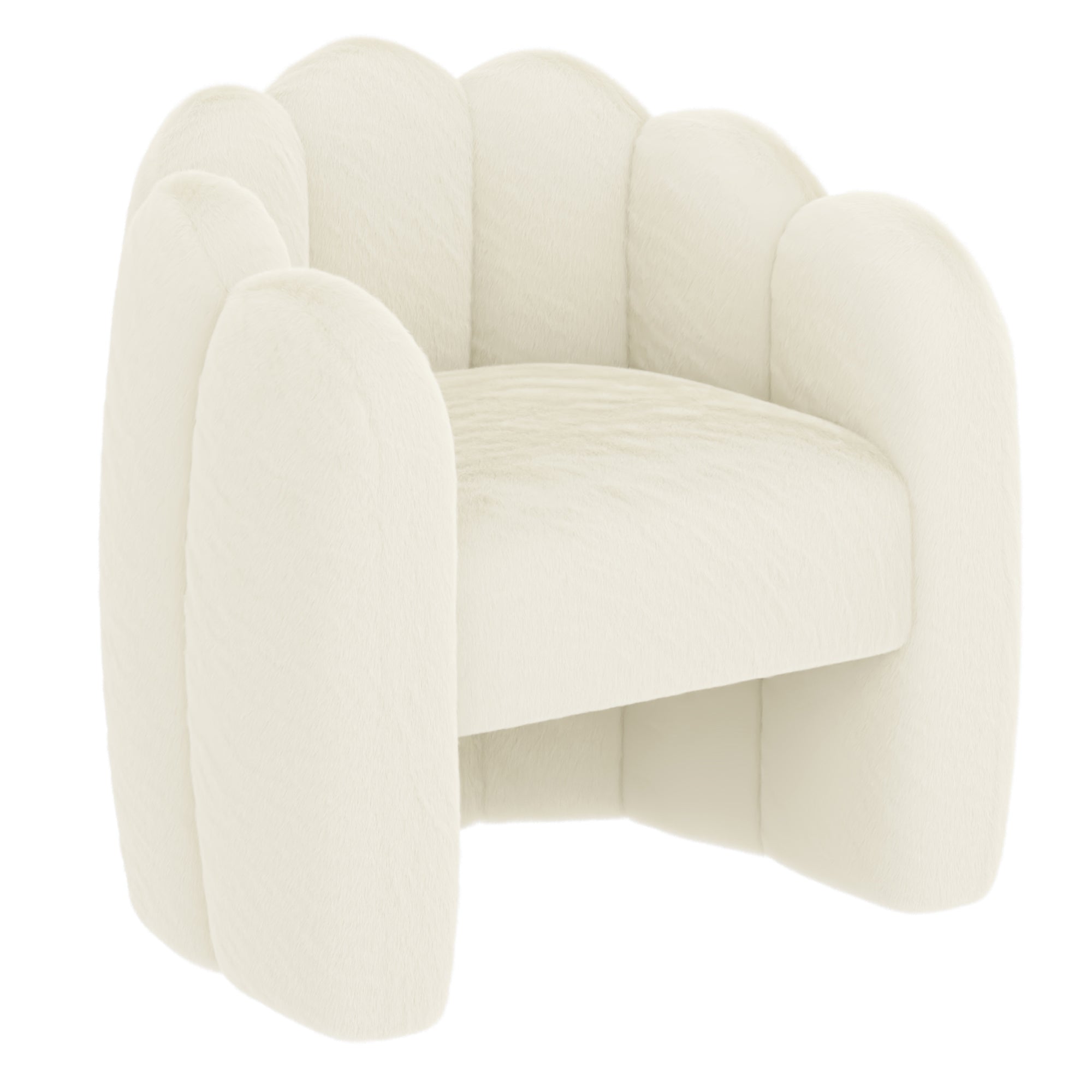 PANDORA-ACCENT CHAIR-IVORY