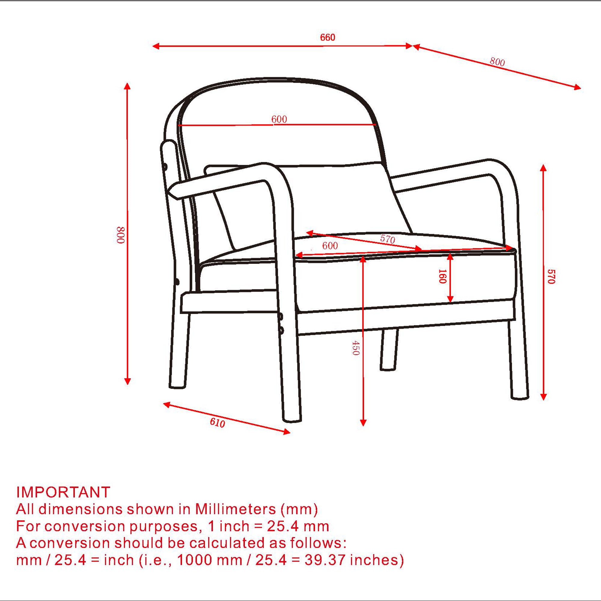 FANI-ACCENT CHAIR FABRIC-WHITE