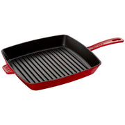 ZwillingSTAUB CAST IRON 30 CM CAST IRON SQUARE AMERICAN GRILL, CHERRY - VISUAL IMPERFECTIONS