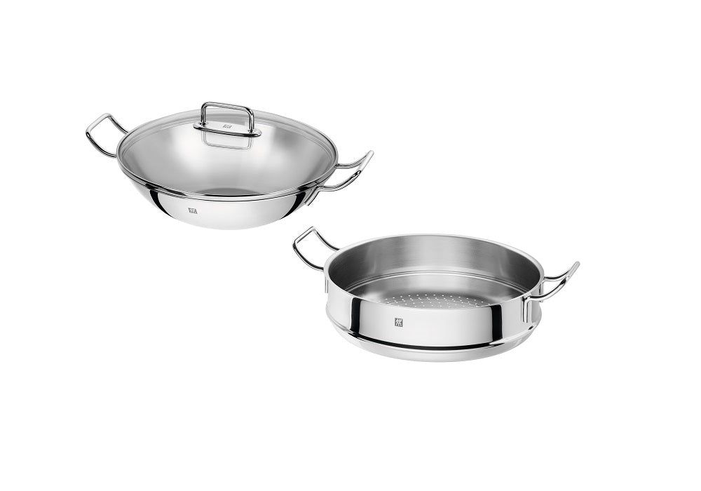 ZwillingZWILLING Plus Wok With Steamer 12.5″ 40998 - 632
