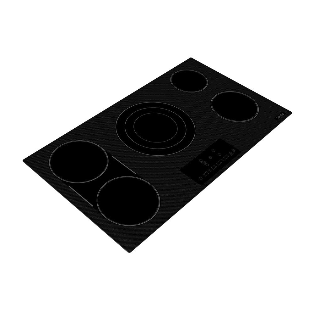 Maine 36" Electric Ceramic Cooktop with Bridge Element