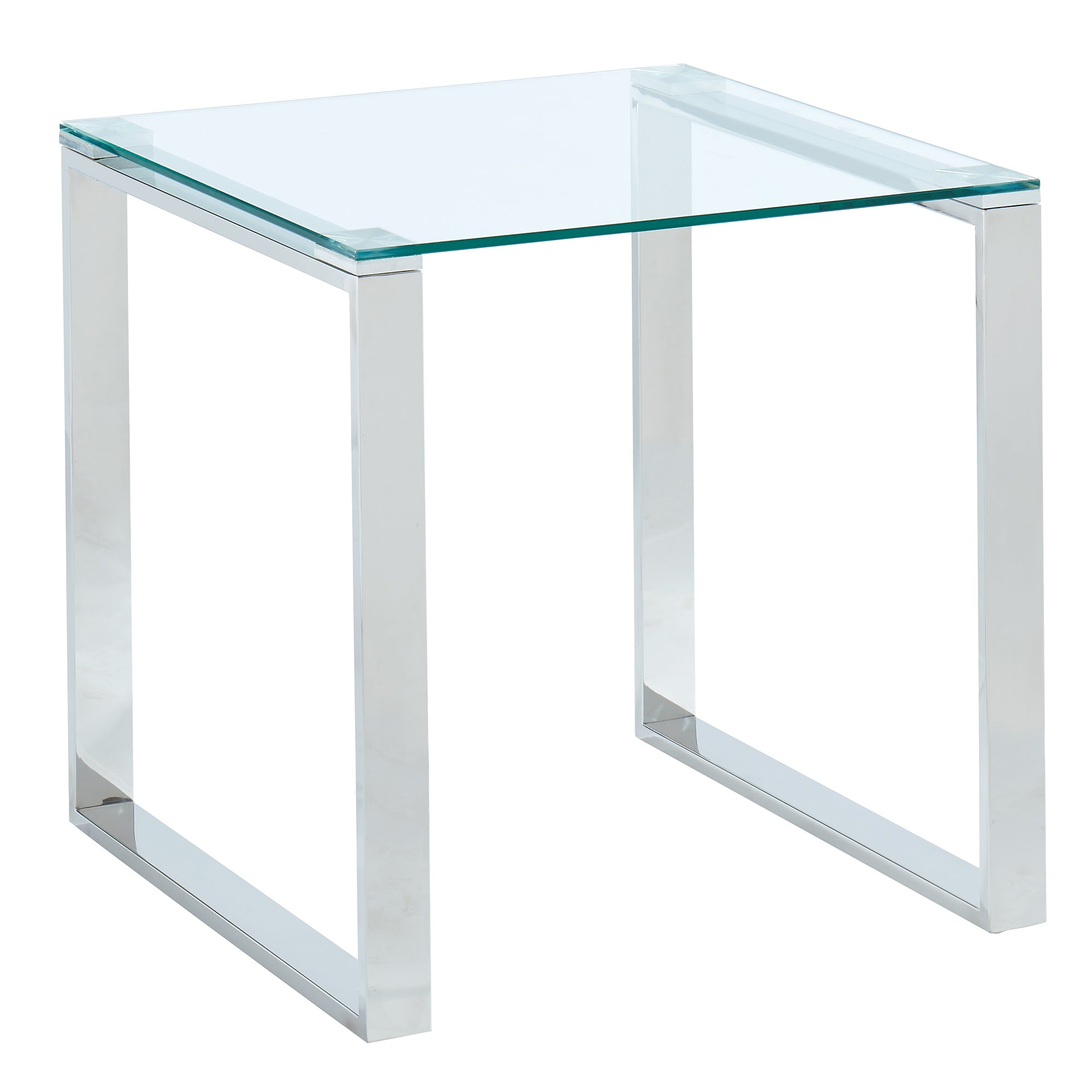 ZEVON-ACCENT TABLE-SILVER