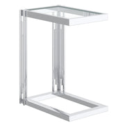 ESTREL-ACCENT TABLE SMALL-SILVER