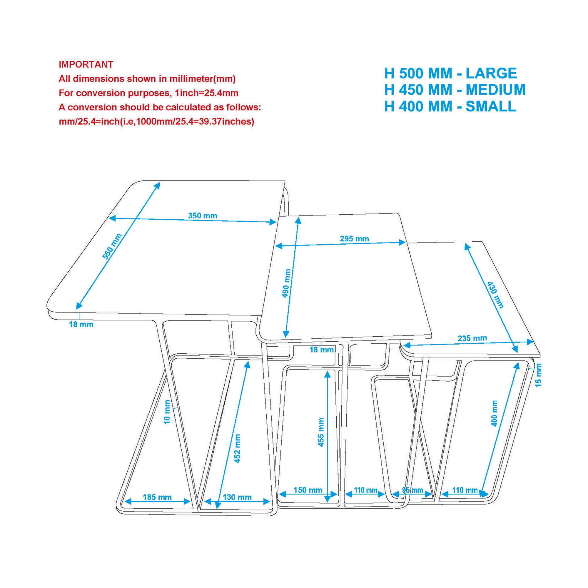 BRISTOL-3PC ACCENT TABLE-ANTIQUE GOLD_BLACK