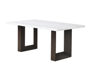 MazinMazin 5766M - 68DT Dining Table with Marble Top