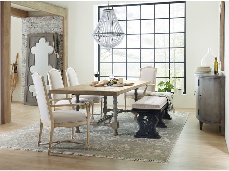 HookerAHK - Ciao Bella 84in Trestle Table