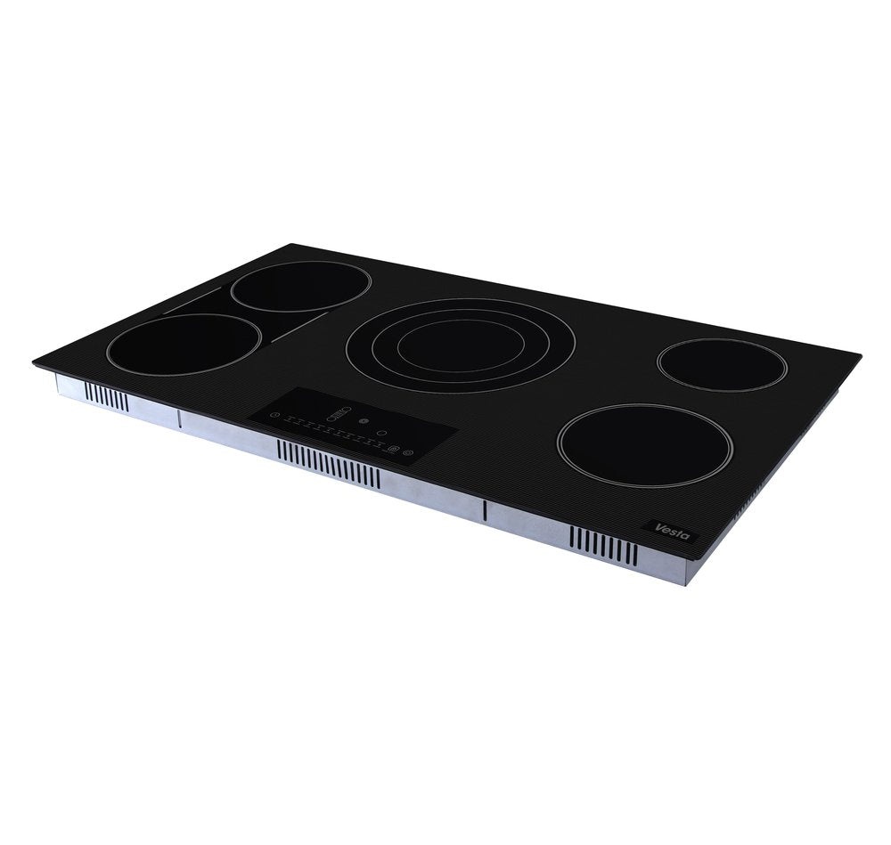 Maine 36" Electric Ceramic Cooktop with Bridge Element