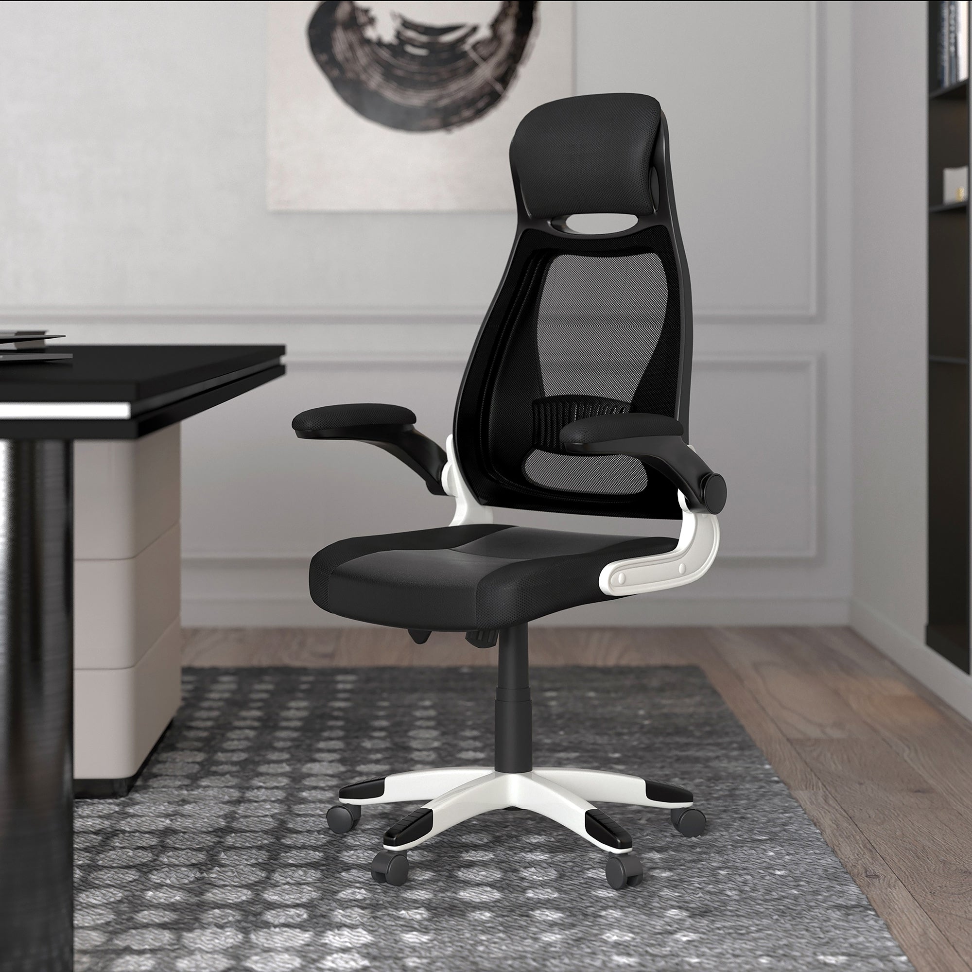 FIGO-OFFICE CHAIR-BLACK