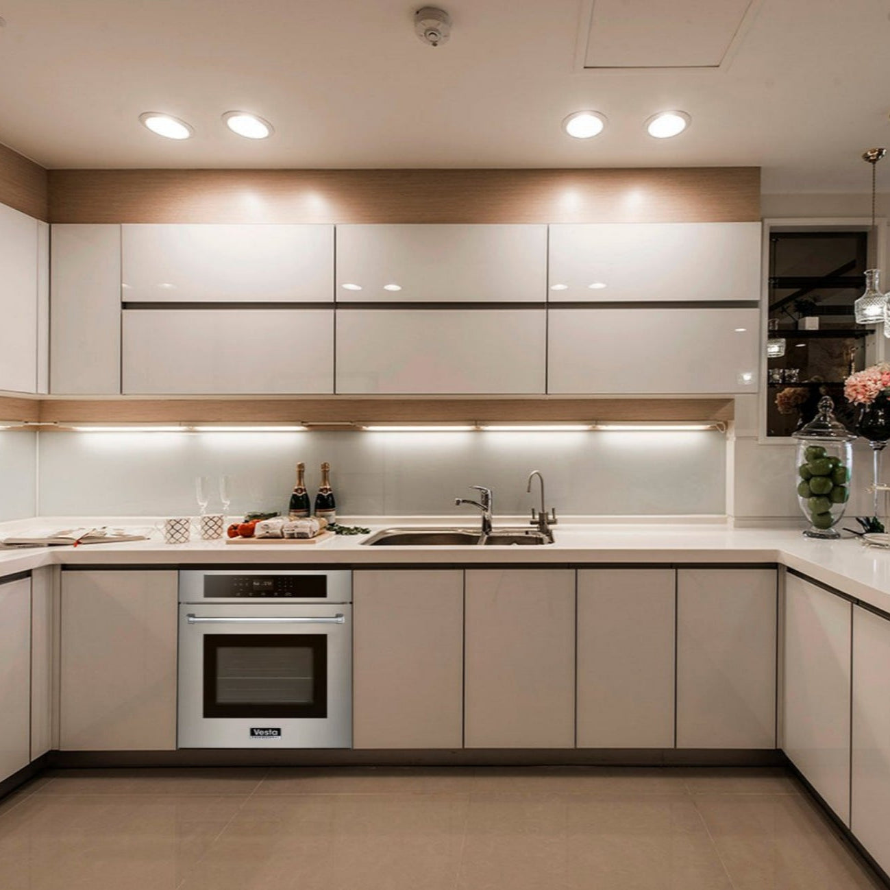 Montana 30" Electric Built-In Wall Oven | Silver