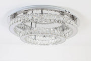 ModernLivingAF - Circular LED Effect Chandelier Flush 26"