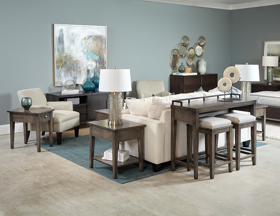 Durham Furniture38" Square Cocktail Table w/Drawer