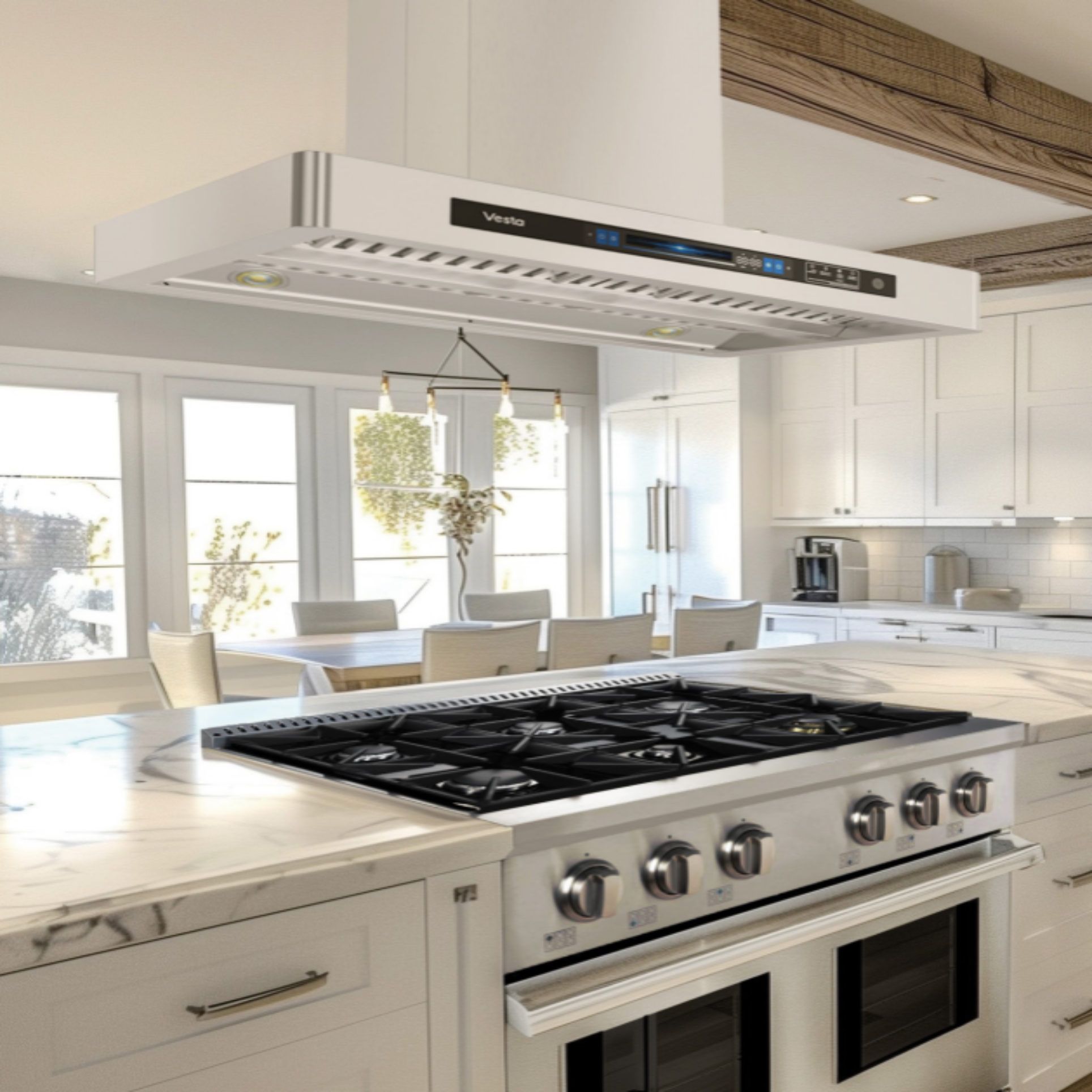 Bucharest 36" | Silver | DC Motor