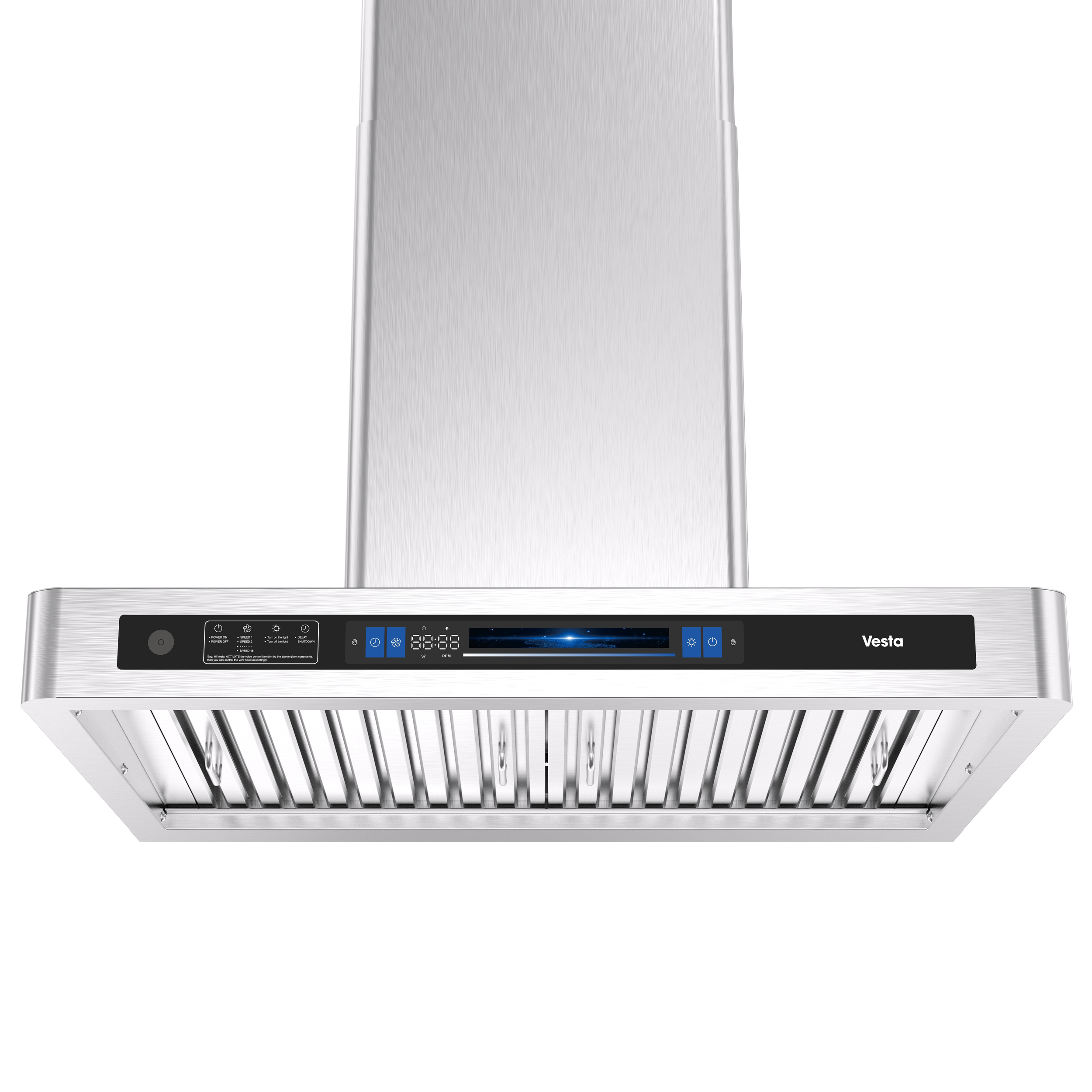 Hamburg 36" | Silver | DC Motor