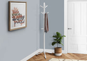 MonarchMonarch - COAT RACK - 69"H / WHITE WOOD