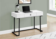 MonarchMonarch 7385 Desk 42"L / WHITE / BLACK METAL