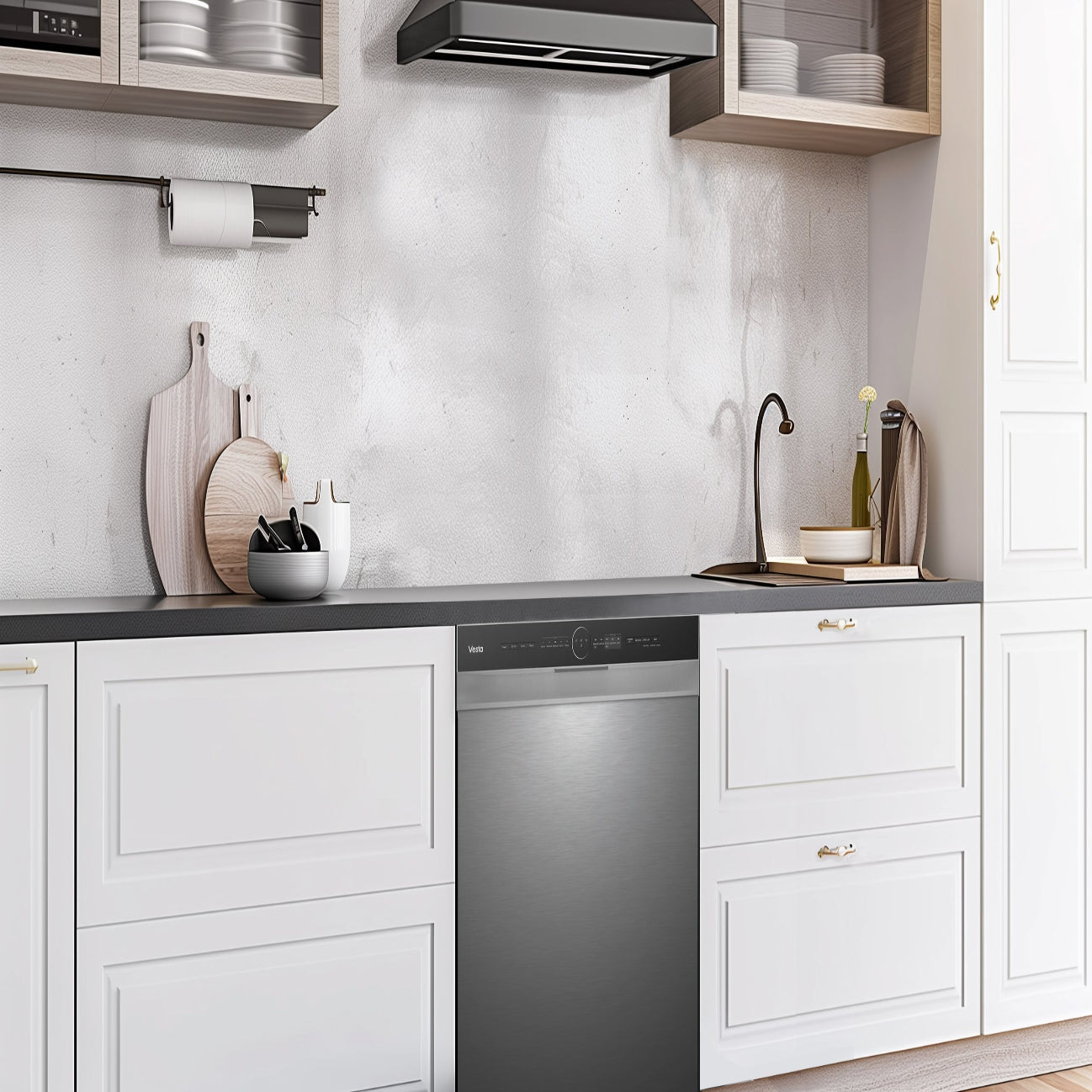 Melbourne 24" Tall Tub Hybrid Built-In Dishwasher
