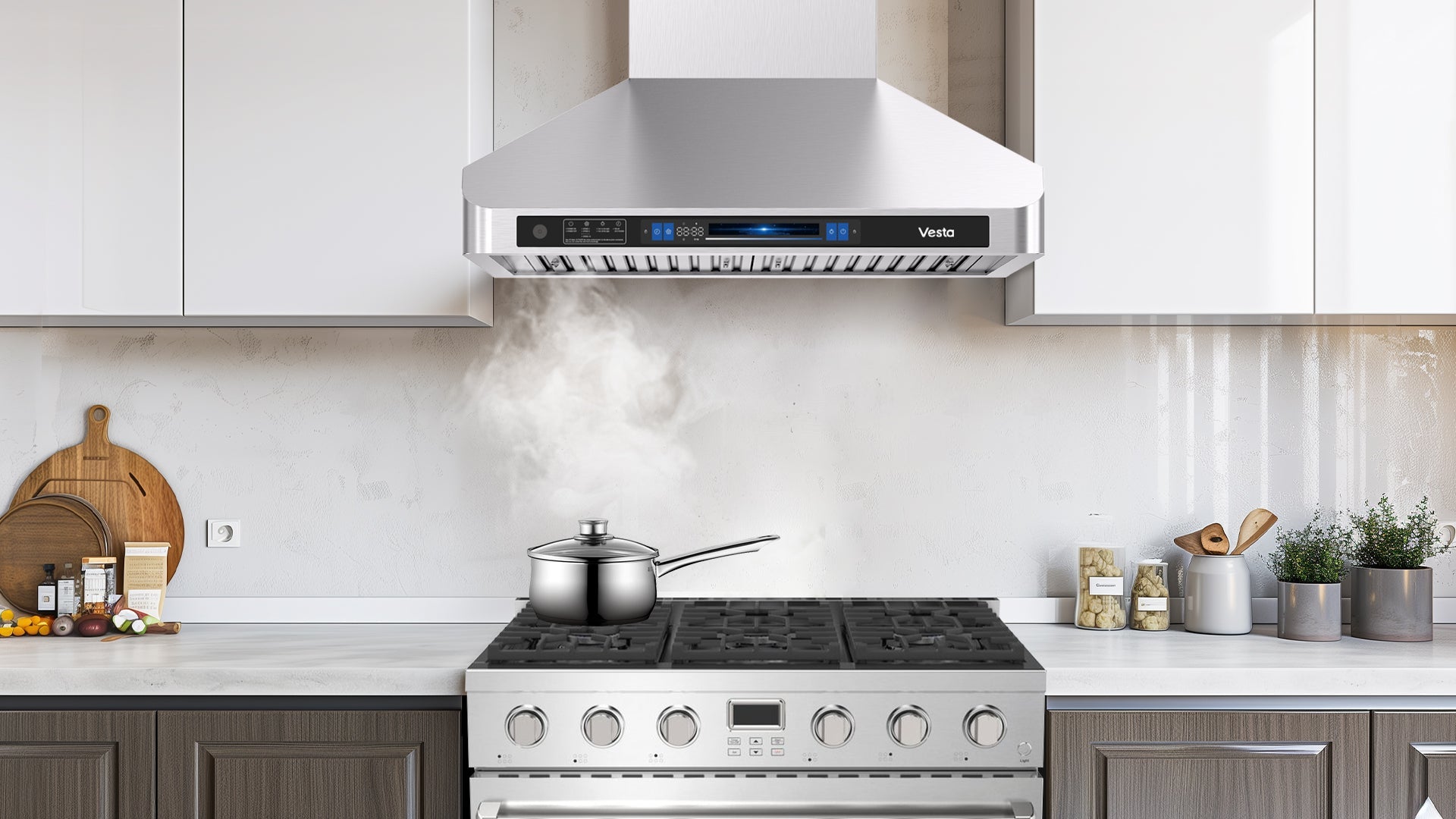 Munich 36" | Silver | DC Motor