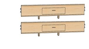 Perfect BalanceQueen 1 - Drawer Storage (2 sides) CB