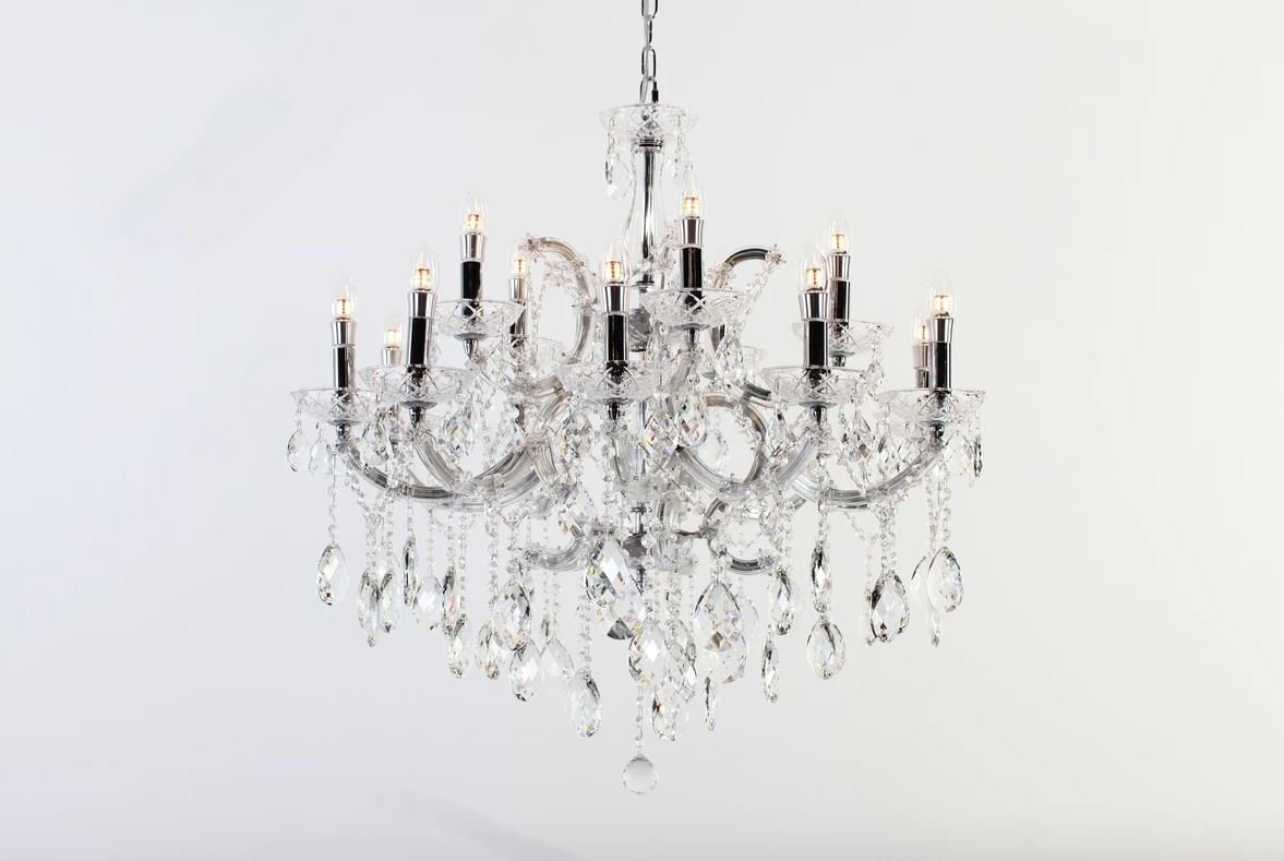 ModernLivingAF - Round Shape Asfour Crystal Chandelier - 31"