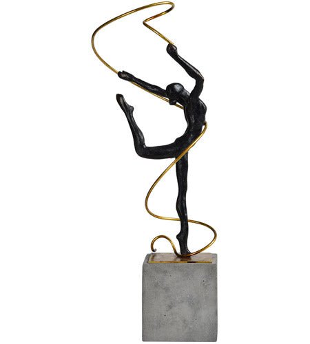 RenwilRenwil STA541 Bogart Gold with Concrete Statue