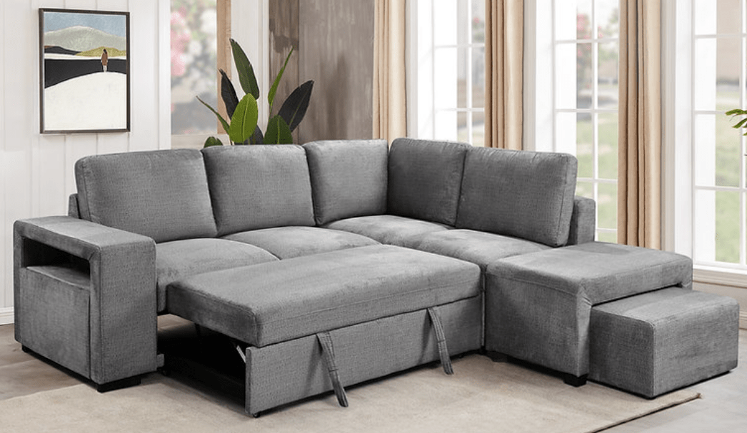 0IF 9035 RHF Sofa Bed Sectional with Lift Up Storage