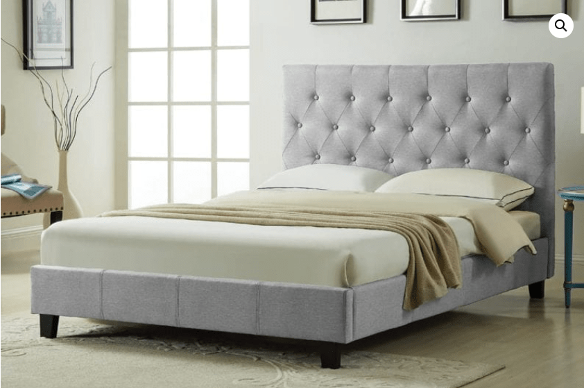 TitusTT T2366G Grey Queen Bed