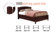 Perfect BalanceArch Top Twin Headboard w/Metal Accents