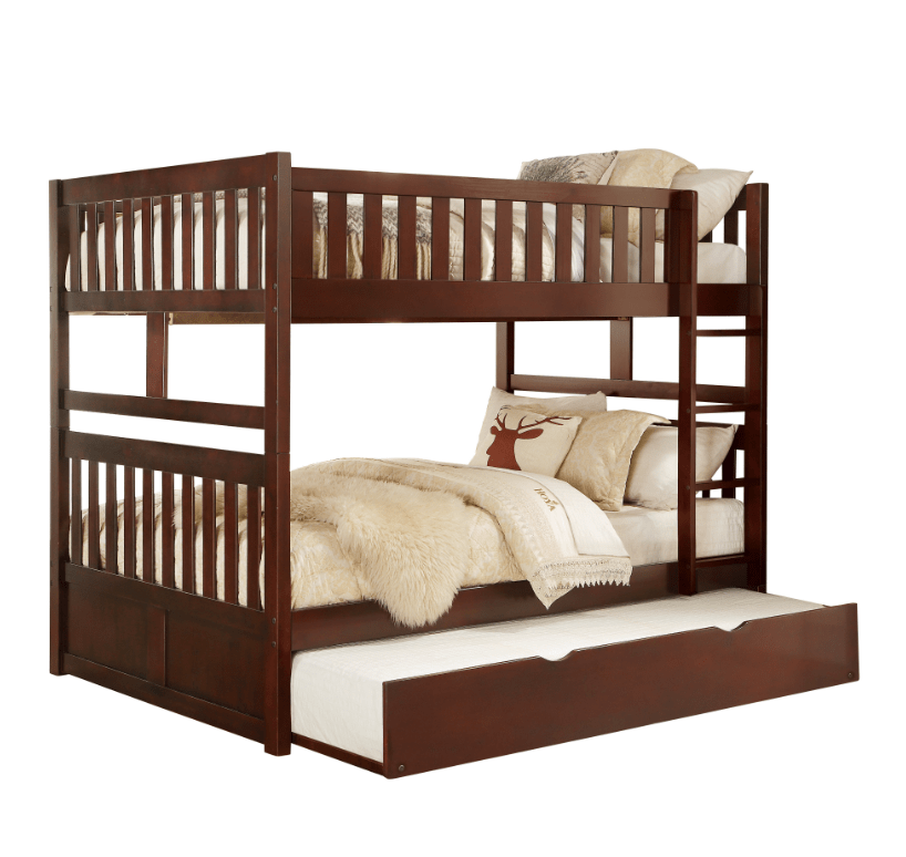 MazinMazin B2013FFDC Full - Full Bunk Bed with Twin Trundle