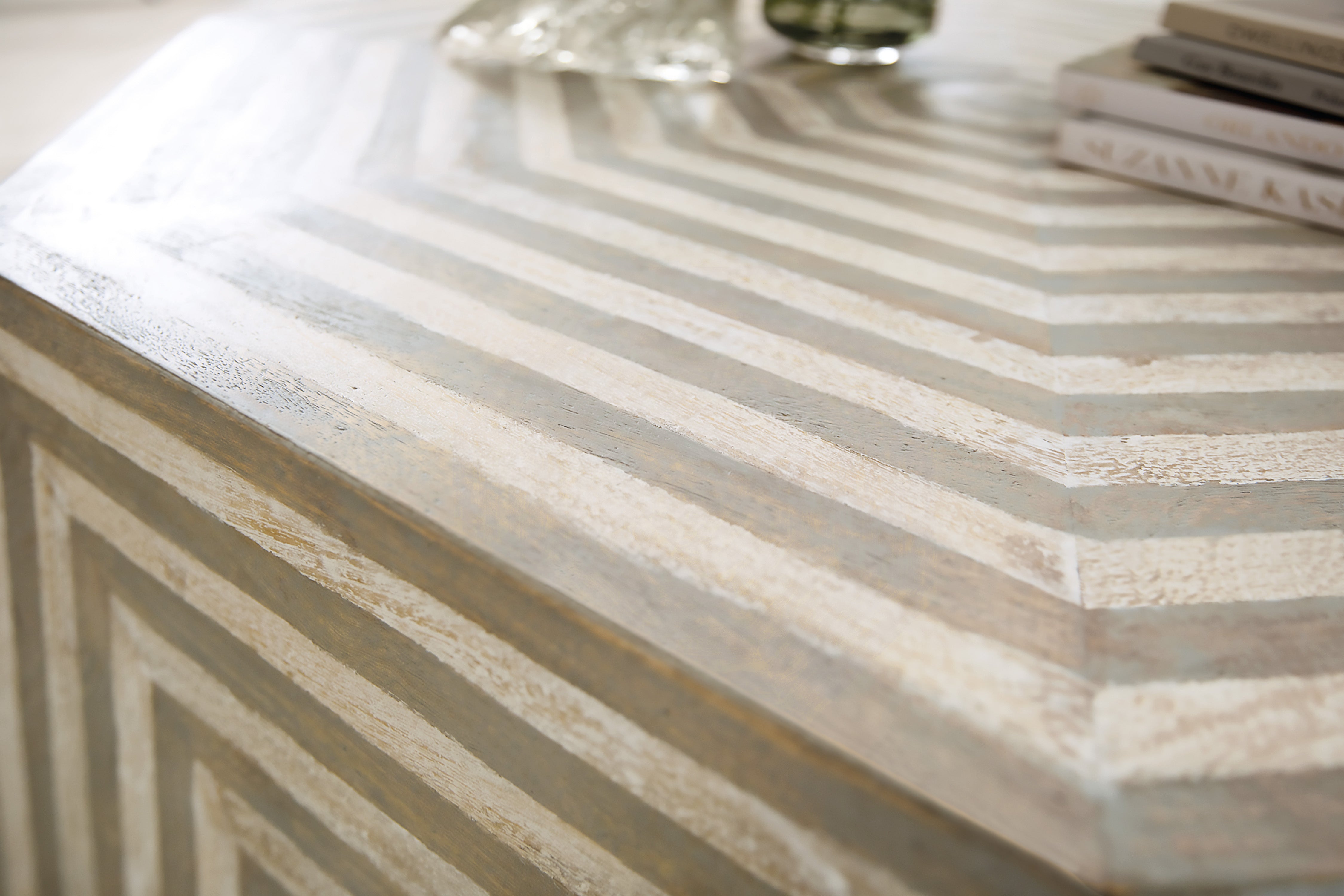 Commerce & Market Octagonal Cocktail Table