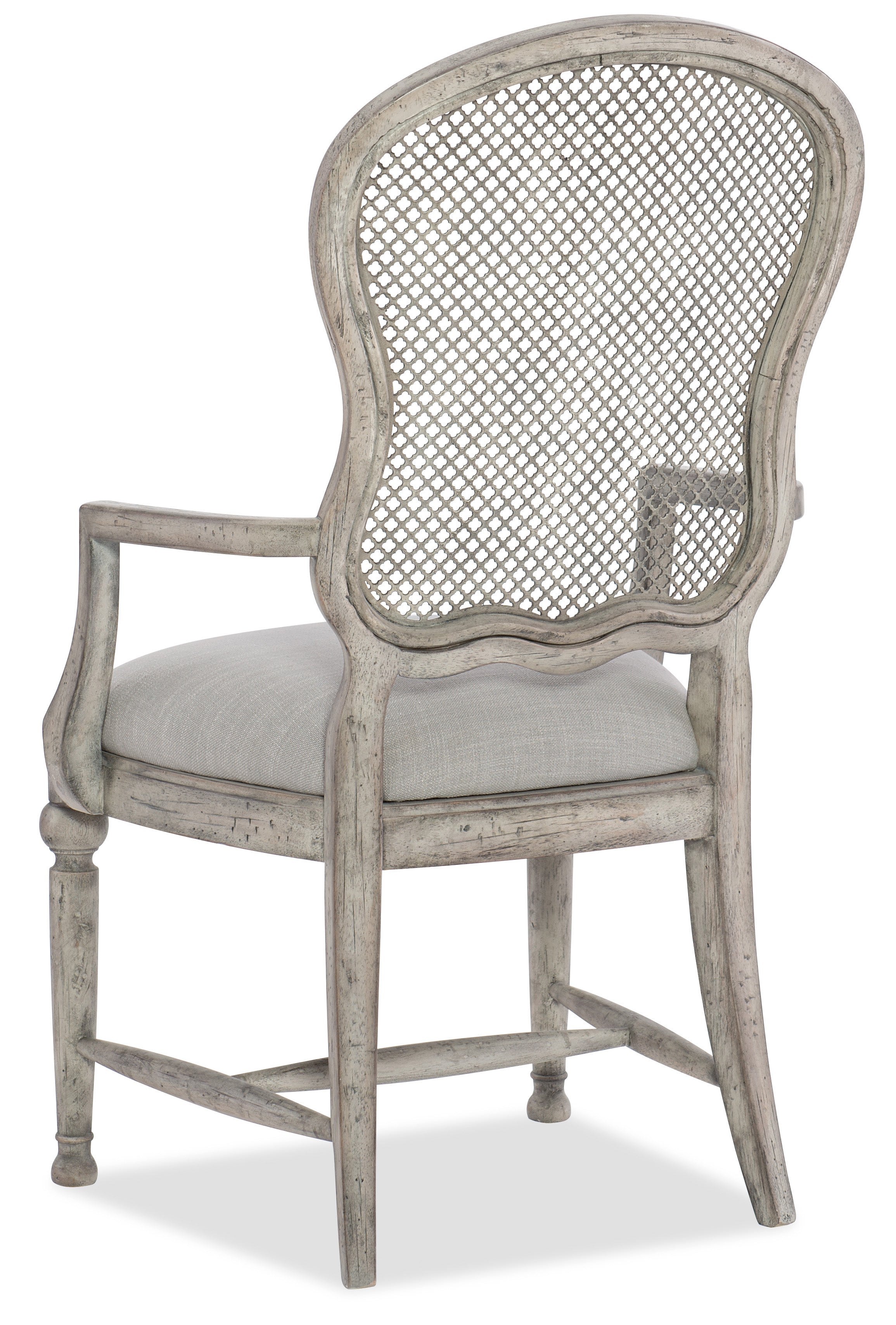Boheme Gaston Metal Back Arm Chair