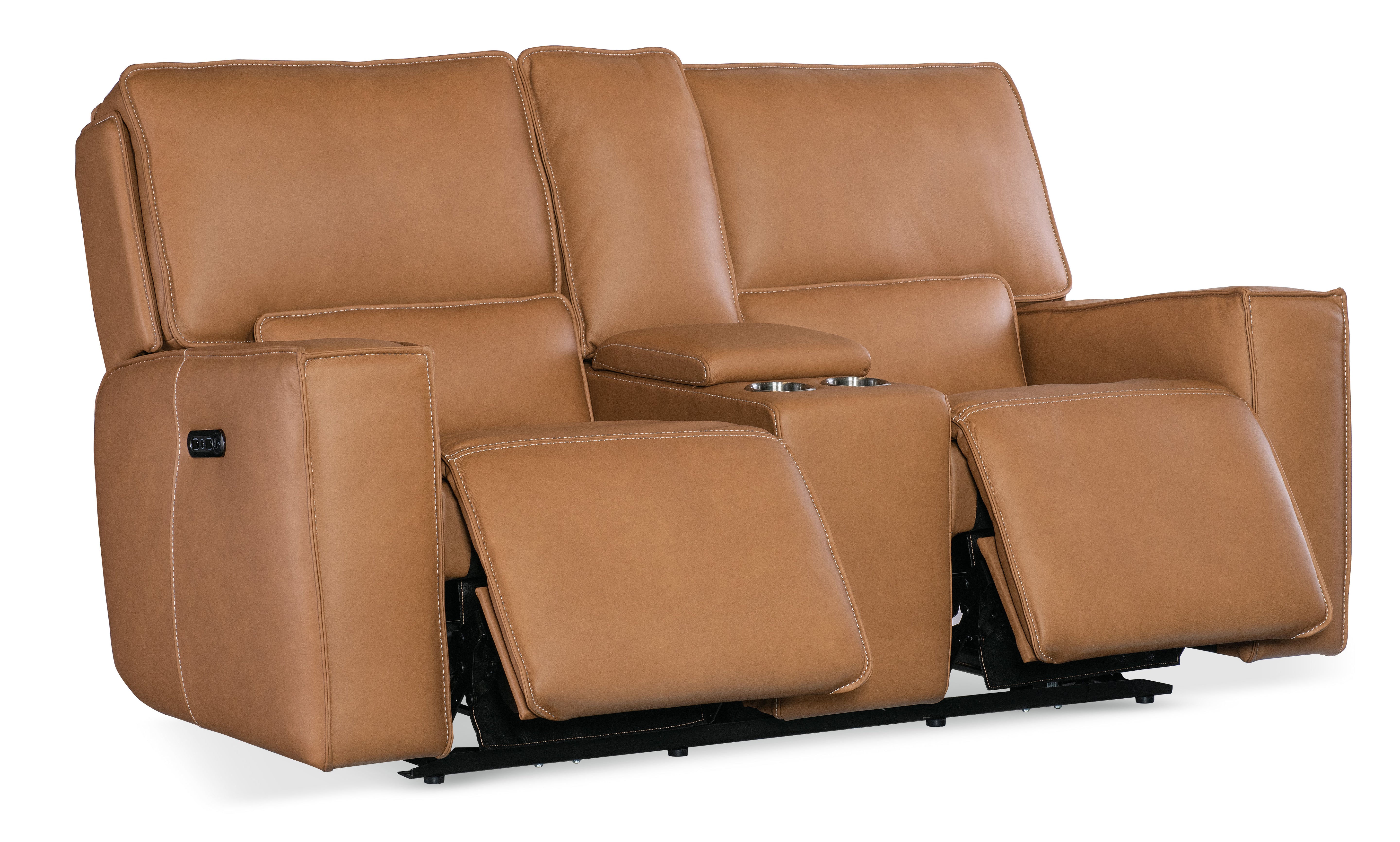 Miles Zero Gravity Console Loveseat with Power Recline & Power Headrest