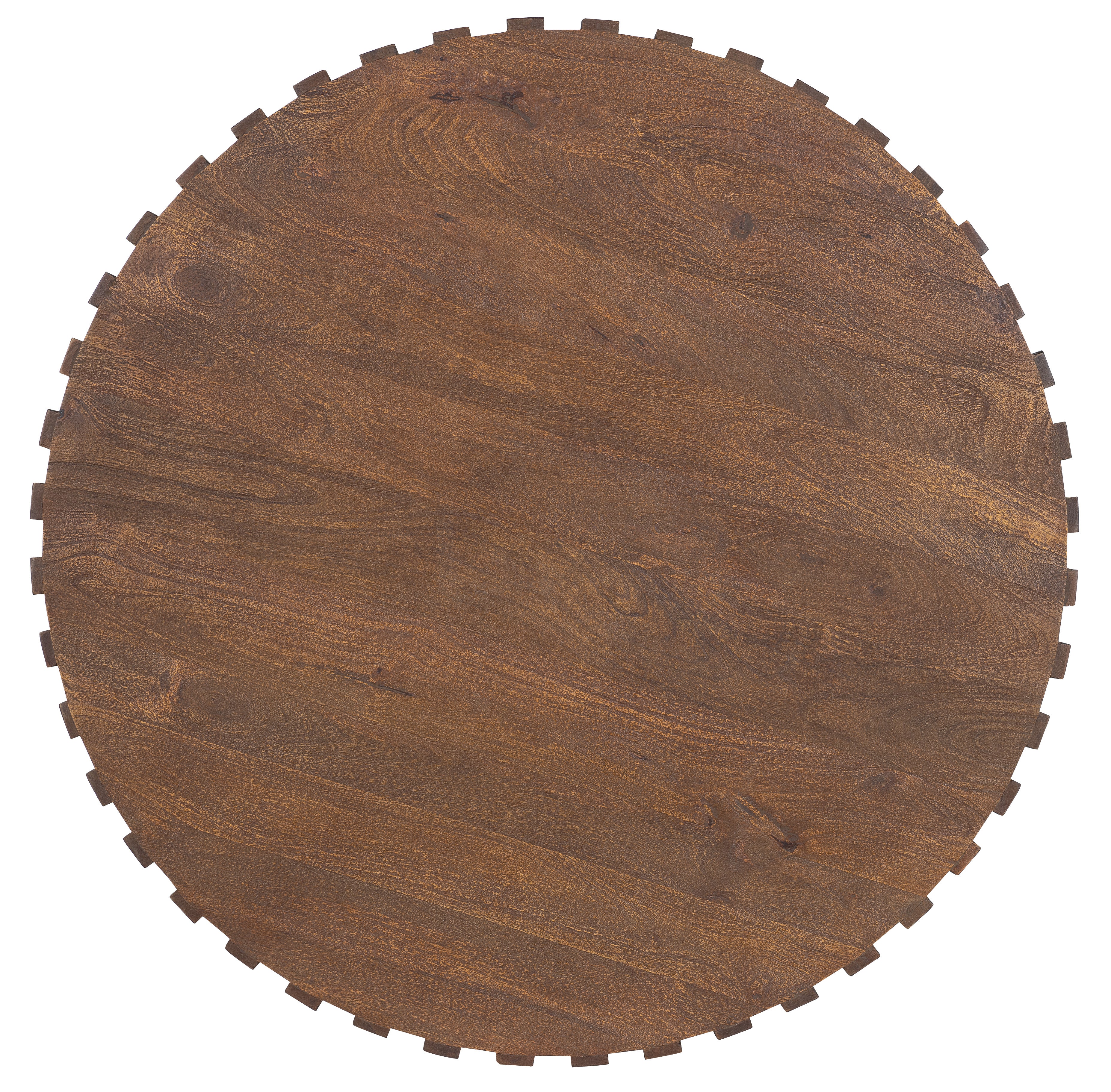 Commerce and Market Gears Round Cocktail Table