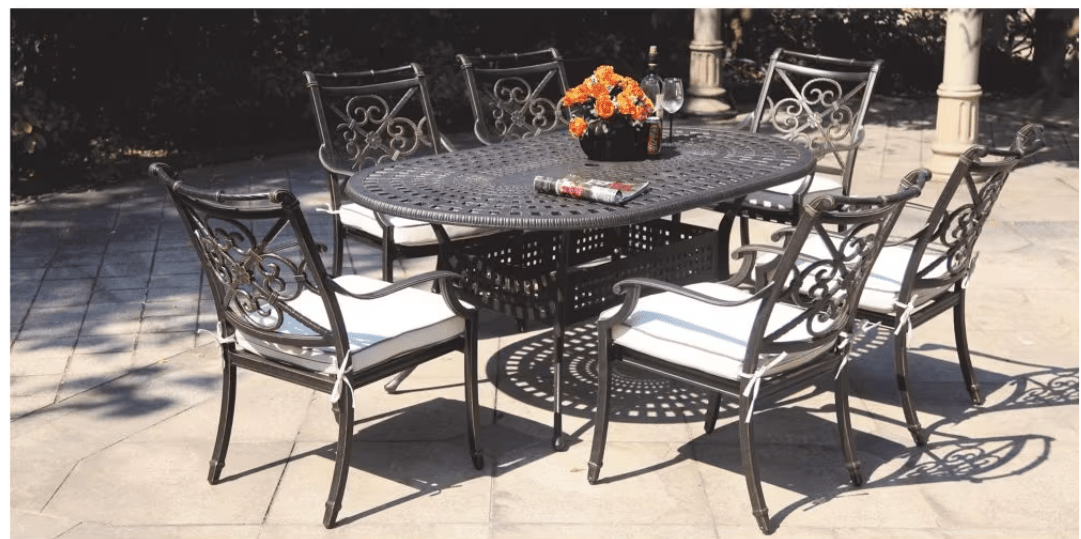 0OnSight Maxwell 4272 Oval Pation Table