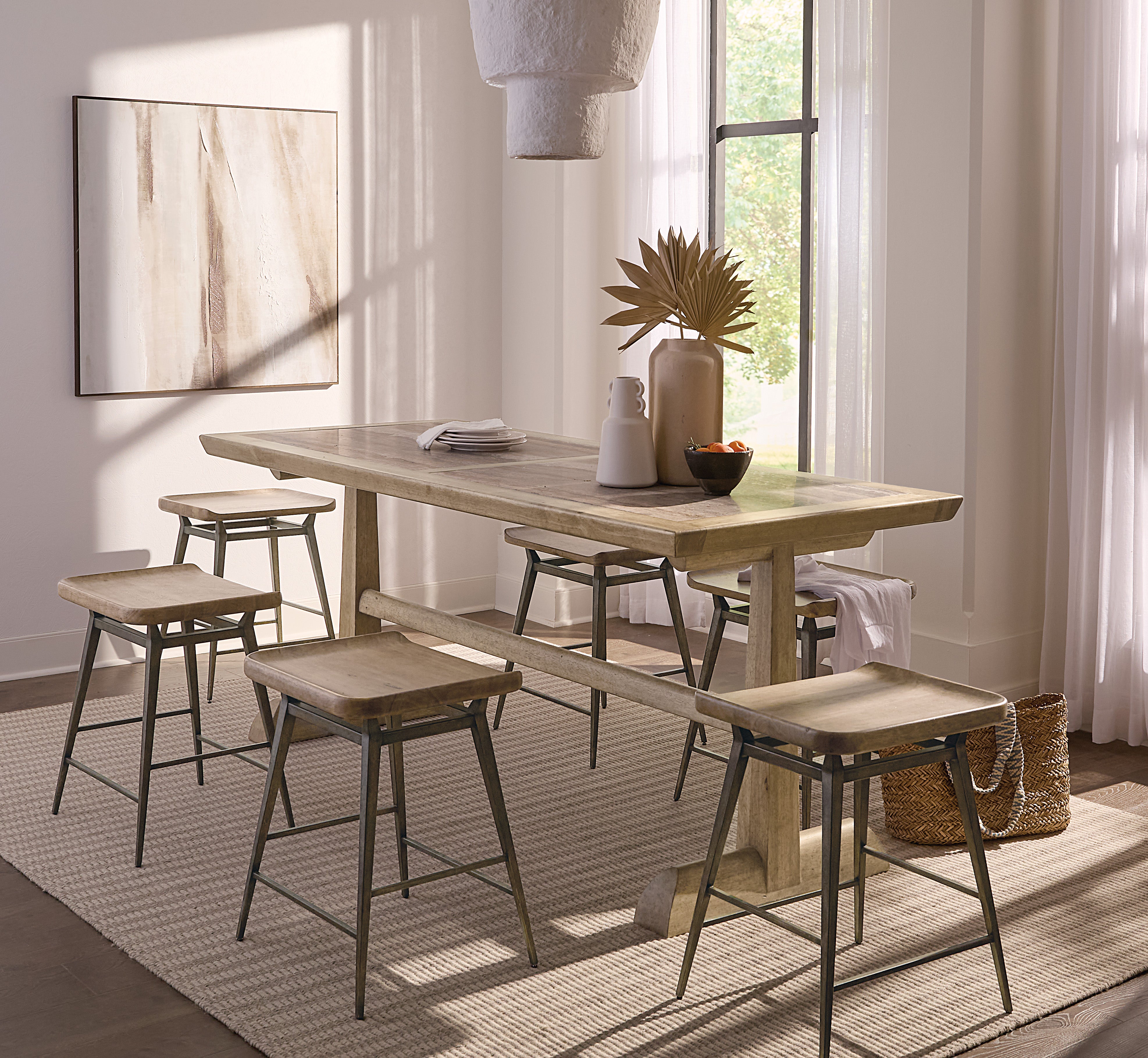 Vineyard Row Counter Chair