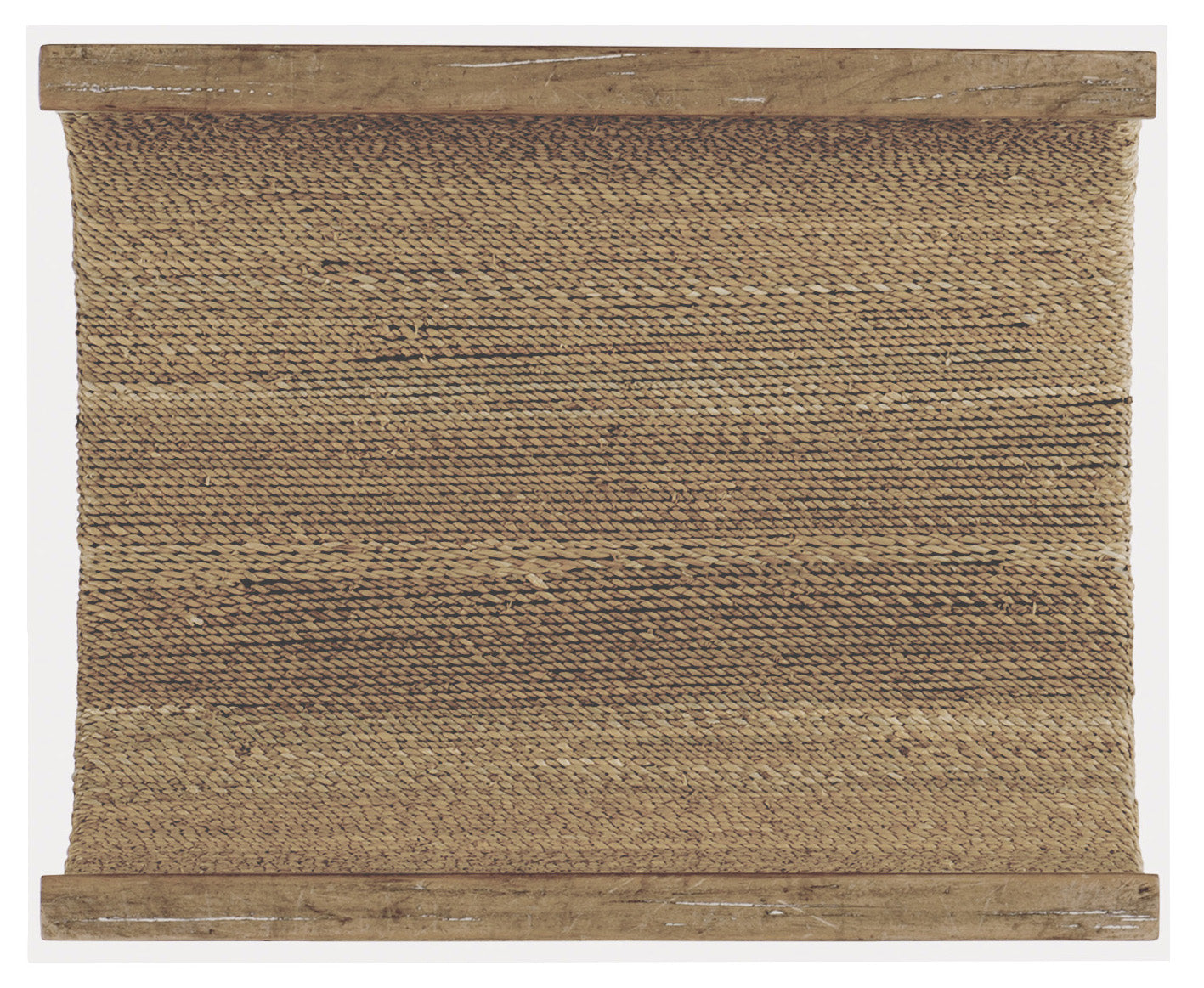 Melange Lenny Woven End Table